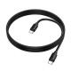 Кабель Hoco X115 Surpass Type-C – Type-C (1 м · 60W · 3A) (Black)