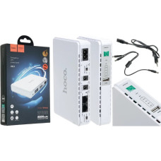Бесперебойный блок питания Hoco DB25 Smart Mini UPS 5V 9V 12V (8800 mAh) (White)