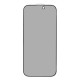 Защитное стекло Privacy для Apple iPhone 16 Pro (Full Glue) (0.3 мм, 2.5D) (Black)