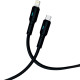 Кабель Gelius Lumin Lamp Type-C to Lightning 30W 2м (GP-UC100) black
