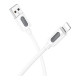 Кабель Borofone BX114 Structure USB-A – Lightning (1 м · 12W · 2.4A) (White)