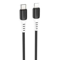 Кабель Hoco X82 Silicone Type-C – Lightning (1 м · 20W · 3A) (Black)
