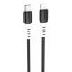 Кабель Hoco X82 Silicone Type-C – Lightning (1 м · 20W · 3A) (Black)