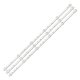 Пряма підсвітка для телевізора Elenberg 32″ 57.03.32H8003 (3 планки по 596 мм, 6 LED, лінза 15,5 мм, 3 В)