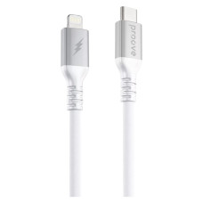 Кабель Proove ReGen Silicone Type-C – Lightning (1 м · 27W · 3A) (White)