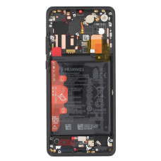 Дисплей для Huawei P30 Pro з тачскріном в рамці (Black) (Original) (з акумулятором)