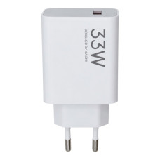 Сетевое зарядное устройство Xiaomi USB-A (33W · 3A) (Service) (White)