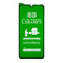 Захисна плівка Ceramic для Huawei P30 Lite (Full Glue) (Black)