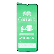 Защитная пленка Ceramic для Motorola XT2345 Moto E13 (Full Glue) (Black)