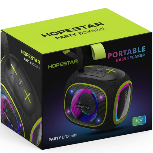 Bluetooth колонка Hopestar PartyBox mini 10W (Black)