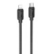 Кабель Hoco X115 Surpass Type-C – Lightning (1 м · 27W · 3A) (Black)