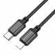 Кабель Borofone BX87 Type-C – Lightning (1 м · 20W · 3A) (Black)