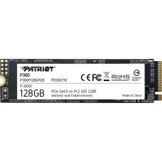 SSD-накопитель Patriot P300 128GB M.2 2280 NVMe