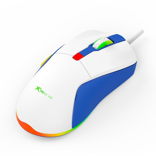 Мишка дротова Xtrike Me GM-227 (3600 DPI · 1.5 м) (White)