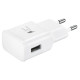 Мережевий зарядний пристрій Samsung USB-A (5W · 1A) (NO LOGO тех. пак) (White)