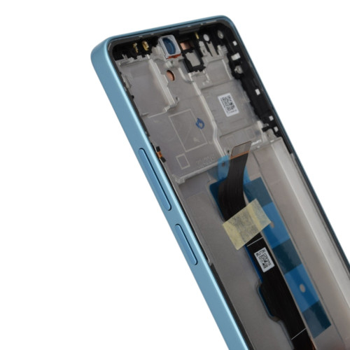 Дисплей для Xiaomi Redmi Note 14s с тачскрином в рамке (Blue) (Original)