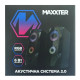 Колонки для ПК Maxxter CSP-U002 (2.0 · 6W) (Black)