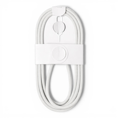 Сетевое зарядное устройство для iPhone 16 USB-C (35W · 3A) с кабелем Type-C – Type-C (NO LOGO) (White)