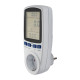 Розетка-энергометр Feron LM669 TM55 16A 3680W (White)