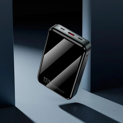 Повербанк Hoco Q30A Fast charge 130W (20000 mAh) (Black)