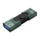 Флешка Kingston DT DuoG2 256GB USB 3.2 Type-C (Black/Green)