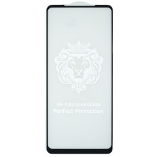 Защитное стекло Lion для Samsung A217 Galaxy A21s (2020) (Full Glue) (0.3 мм, 2.5D) (Black)