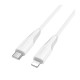 Кабель Borofone BX119 Type-C – Lightning (1 м · 27W · 3A) (White)