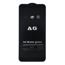 Защитное стекло Matte для Huawei Y5 Prime (2018) (Full Glue) (0.3 мм, 2.5D) (Black)
