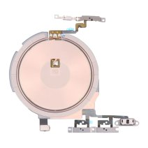 Шлейф для Apple iPhone 13 mini з кнопками ввімкнення, гучності та бездротовою зарядкою (Original Used)