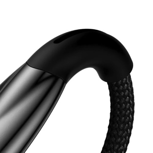 Кабель Baseus Glimmer Series Fast Charging Type-C – Type-C (1 м · 100W · 5A) (CADH000701) (Black)