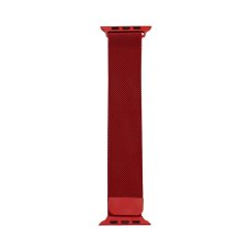 Ремінець для Apple Watch 42/44/45/49 мм Milanese Loop (Red)
