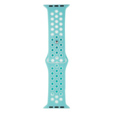 Ремешок с кейсом для Apple Watch 38/40/41 мм Sport Nike (Turquoise White)