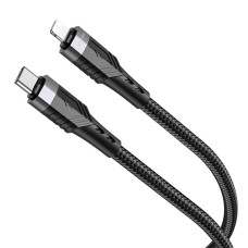 Кабель Borofone BU35 Type-C – Lightning (1.2 м · 20W · 3A) (Black)