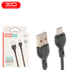 Кабель XO NB200 USB-A – Micro-USB (2 м · 10W · 2.1A) (Black)