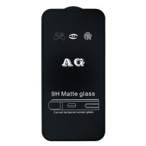 Защитное стекло Matte для Apple iPhone 14 Plus (Full Glue) (0.3 мм, 2.5D) (Black)