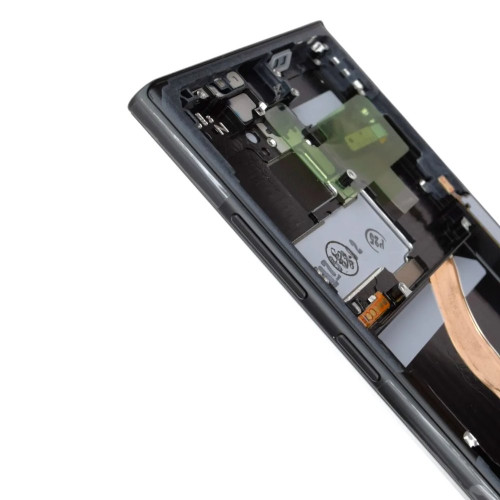 Дисплей для Samsung S908 Galaxy S22 Ultra з тачскріном в рамці (Black) (Original Assembled)