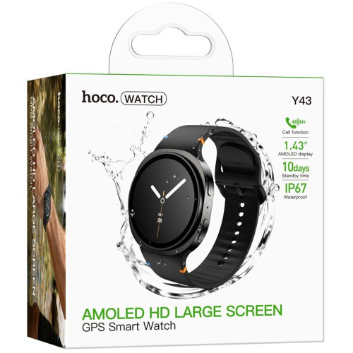 Смарт часы Hoco Y43 black