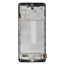 Дисплей для Samsung M526 Galaxy M52 (5G) (2021) з тачскріном в рамці (Black) (Original Assembled)