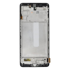 Дисплей для Samsung M526 Galaxy M52 (5G) (2021) з тачскріном в рамці (Black) (Original Assembled)