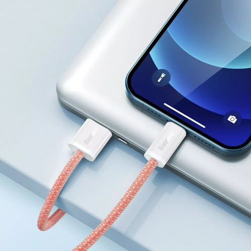 Кабель Baseus Dynamic Series USB-A – Lightning (2 м · 12W · 2.4A) (CALD000516) (Gray)