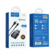 Сетевое зарядное устройство Hoco C12Q USB-A (18W · 3A) с кабелем USB-A – Micro-USB (Black)