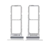 Держатель SIM-карты и карты памяти для Samsung N970 Galaxy Note 10 (версия на 2×SIM) (White)