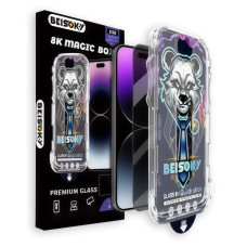 Защитное стекло BEISOKY Magic Box ESD для Apple iPhone 15 (Full Glue) (Black)