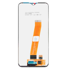 Дисплей для Samsung A015 Galaxy A01 (2020) з тачскріном (Black) (Brand Pack) (вузький конектор)