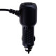 Автомобильное зарядное устройство mini 2xUSB-A 3.5м (17W · 3.4A) (Black)