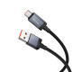 Кабель Hoco X118 USB-A – Type-C з дисплеєм (1 м · 15W · 3A) (Black)