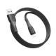 Кабель Ridea RC-M133 Spring USB-A – Lightning (1 м · 12W · 2.4A) (Black)