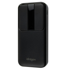 Повербанк iDragon Power KPG-210 22.5W з кабелем 3в1 (20000 mAh) (Black)