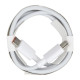 Кабель Xiaomi Type-C – Type-C (OEM) (1 м · 120W · 6A) (White)