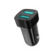 Автомобильное зарядное устройство Ridea RCC-21012 2xUSB-A (12W · 2.4A) (Black)